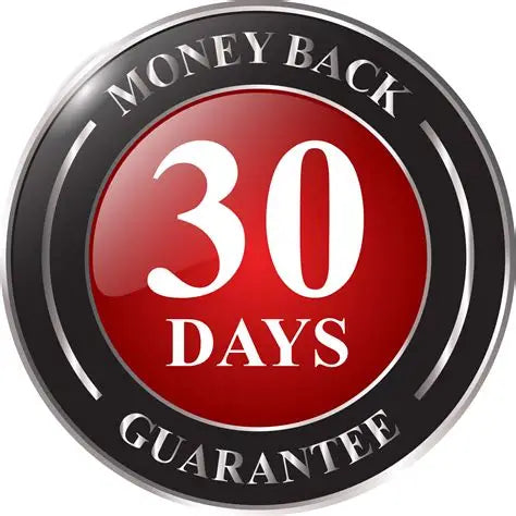 30-day money back guarantee