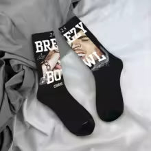 Brezzy blows black socks