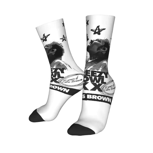 Brezzy Blow Socks white